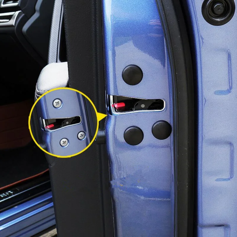 Car Door Lock Screw Protector Cover for Chevrolet Cruze TRAX Aveo Sonic Lova Sail Equinox Captiva Volt Camaro Cobalt Matiz Spark |