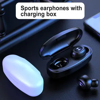 

X18 Wireless Earphones Mini Earbuds Bluetooth 5.0 Headset Stereo Sound Headphones for Iphone Xiaomi Oppo with Charging Box