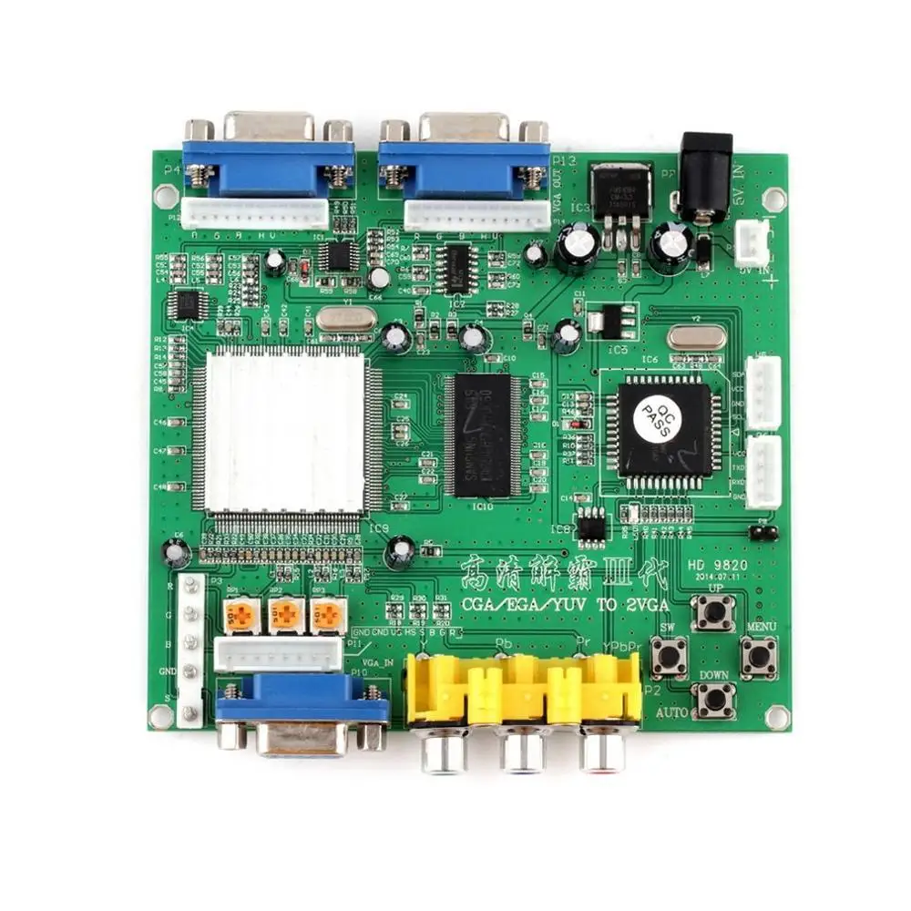 Arcede конвертер игр доска CGA/RGB/YUV/EGA на VGA GBS-8220 HD видео конвертер VGA выход доска