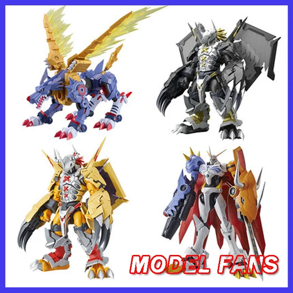 Фигурки модели фанатов Оригинальные фигурки BANDAI rise Standard wargraymon MetalGarurumon Omegamon