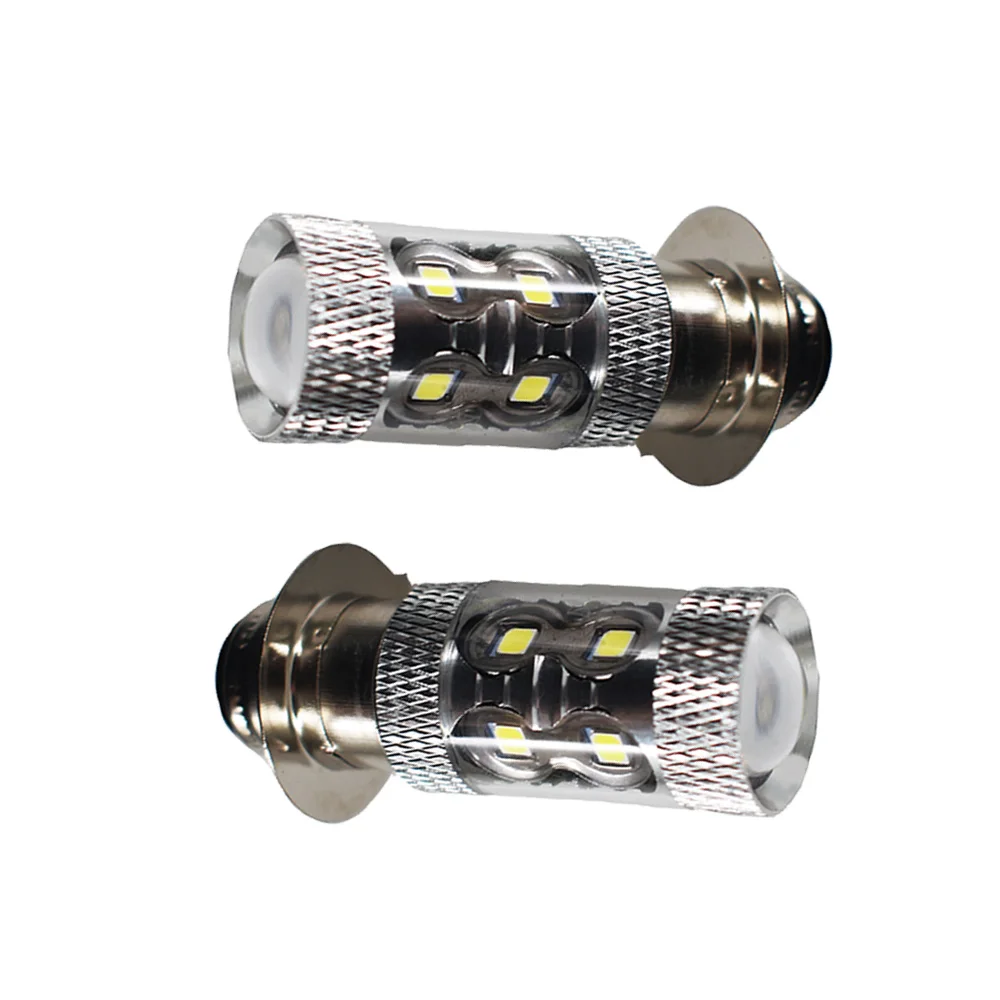 

Pair 6000K LED HeadLights Bulb For Yamaha YFZ450R Rhino 700 Raptor YFM660 TRX