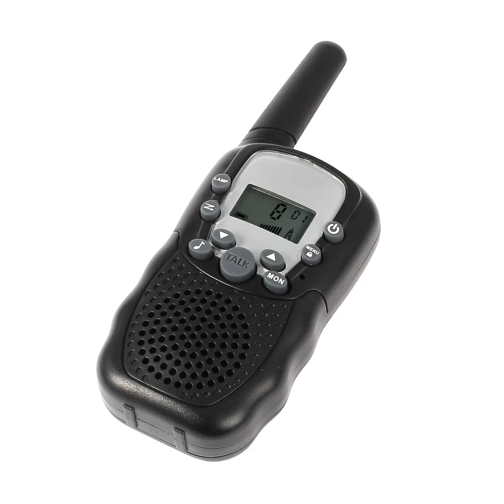 Porster черный/синий/розовый/желтый 2 шт. Мини Walkie Talkie дети радиостанции RT388 0,5 Вт ПМР PMR446 ФРС UHF Портативный радио Новый