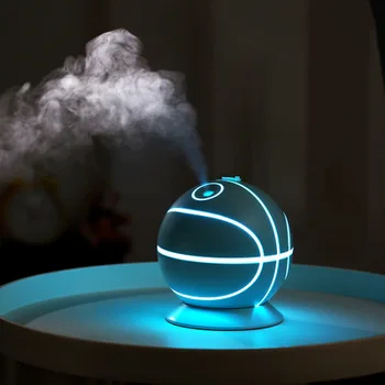 

New 240ml Rechargeable Wireless Portable Basketball Humidifier Diffuser USB Aroma Diffuser For Home Car Office Atomizer