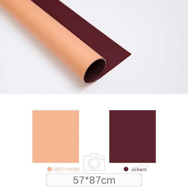 Photography Backdrops Photo Wallpaper 57*87cm 2sides Solid Color Background Paper Props For Photo Studio Shoot Product Cosmetics Background 11