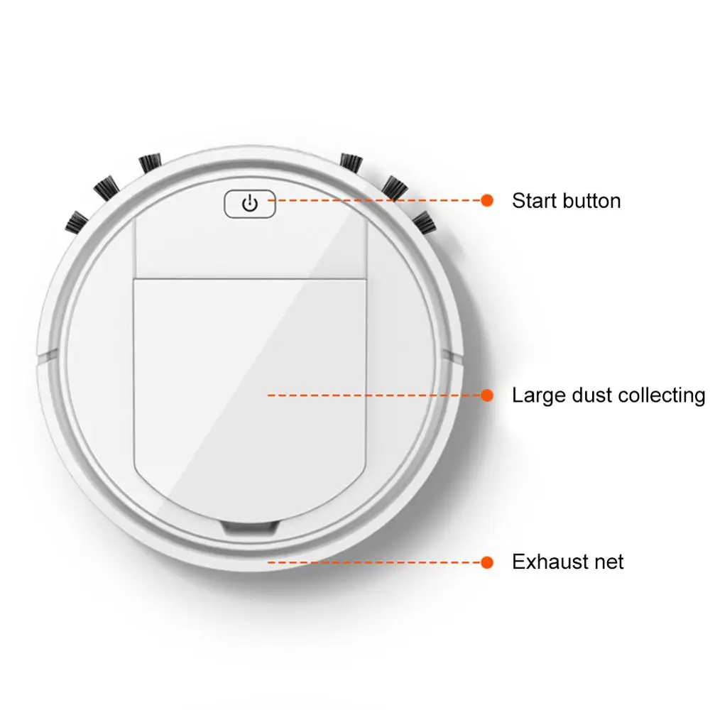 Vacuum Cleaner Robot for home Smart Planed type Auto Charge Automatic Sweeping