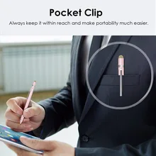 K825 2 в 1 дизайн 1,45 мм чувствительный металлический наконечник активный емкостный планшет сенсорный экран Стилус универсальный для Android и IOS системы