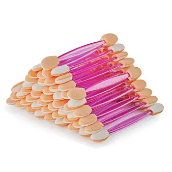 

1000pcs Double-Head Sponge Eye Shadow Eyeliner Brush Colorful Applicator Beauty Makeup Tools Foundation Mini Makeup Brushes