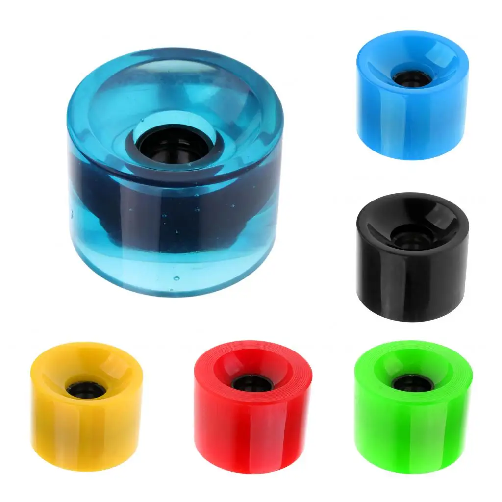 2.75' x 2' Durable Pro Blank Skateboard PU Wheels Longboard Mini Cruiser Wheel