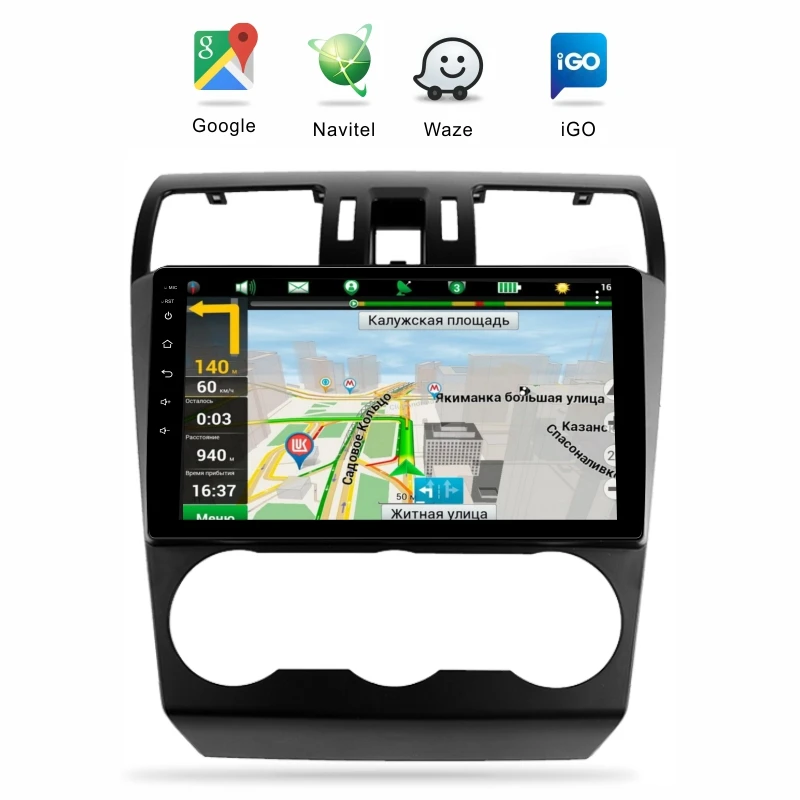 Dinpei Android 9,0 Автомагнитола gps mutilimedia плеер для Subaru Forester WRX wifi MP5 CarPlay Android авто видео