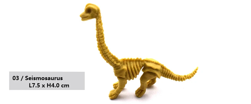 6 шт./компл. Откройте для себя динозавр кости раскопки, раскопки, Диг Fossil Anmial фигурки DIY обучающие игрушки для детей, студентов