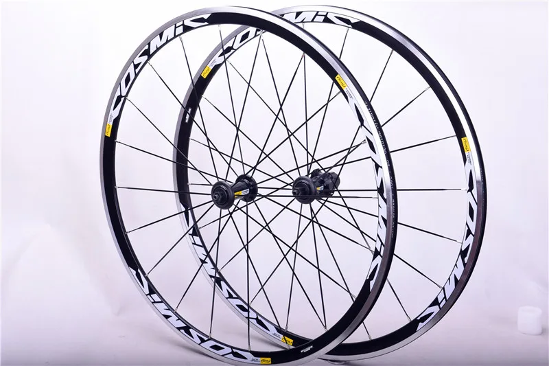 700C сплав V Тормозные колеса Bmx алюминиевый дорожный велосипед Колеса дорожные колеса велосипедные диски для SHIMAN0 - Цвет: black