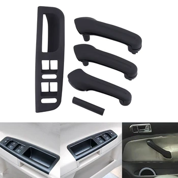 

SPEEDWOW 3 Car Interior Door Handle Window Switch Control Panel Set For 1999-2004 Volkswagen Bora Golf 4 MK4 Jetta