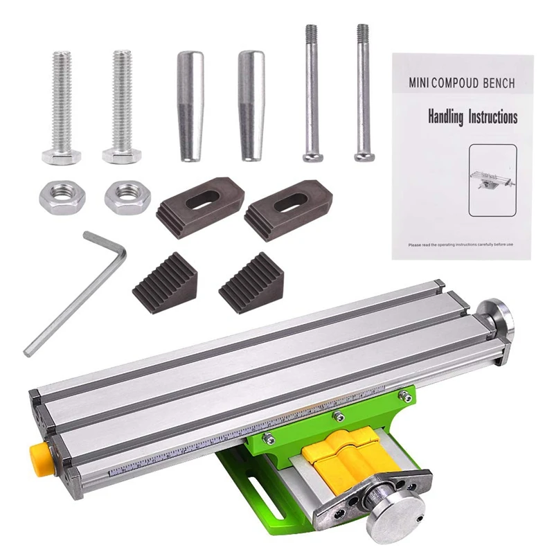 

BG6330 Multifunction Worktable Milling Working Table Milling Machine Compound Drilling Slide Table for Bench Drill