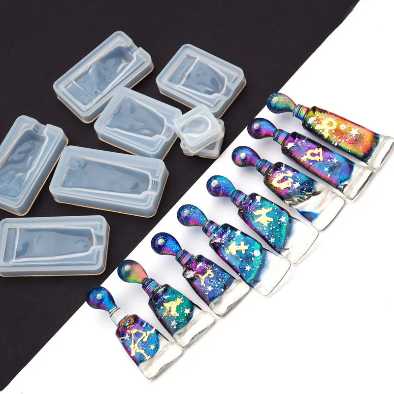 DIY Epoxy UV Epoxy Silicone Mold Epoxy Abrasives Pigment Toothpaste Epoxy Mold