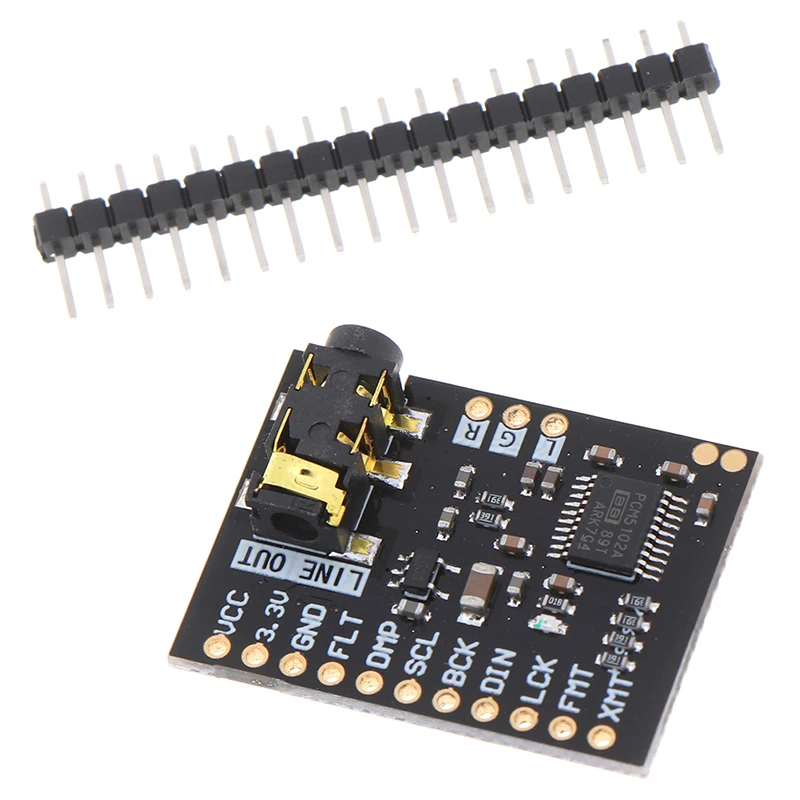PCM5102A DAC I2S интерфейс декодер доска 192 кГц 24bit стерео джек цифровой аудиоплеер Phat формат модуль для Raspberry Pin