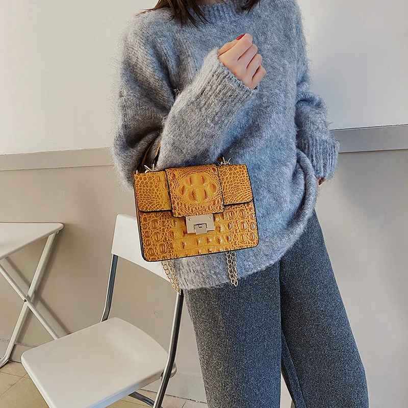 Роскошные сумки женские сумки дизайнерские Bolsa Feminina модные сумки через плечо женские сумки из крокодиловой кожи