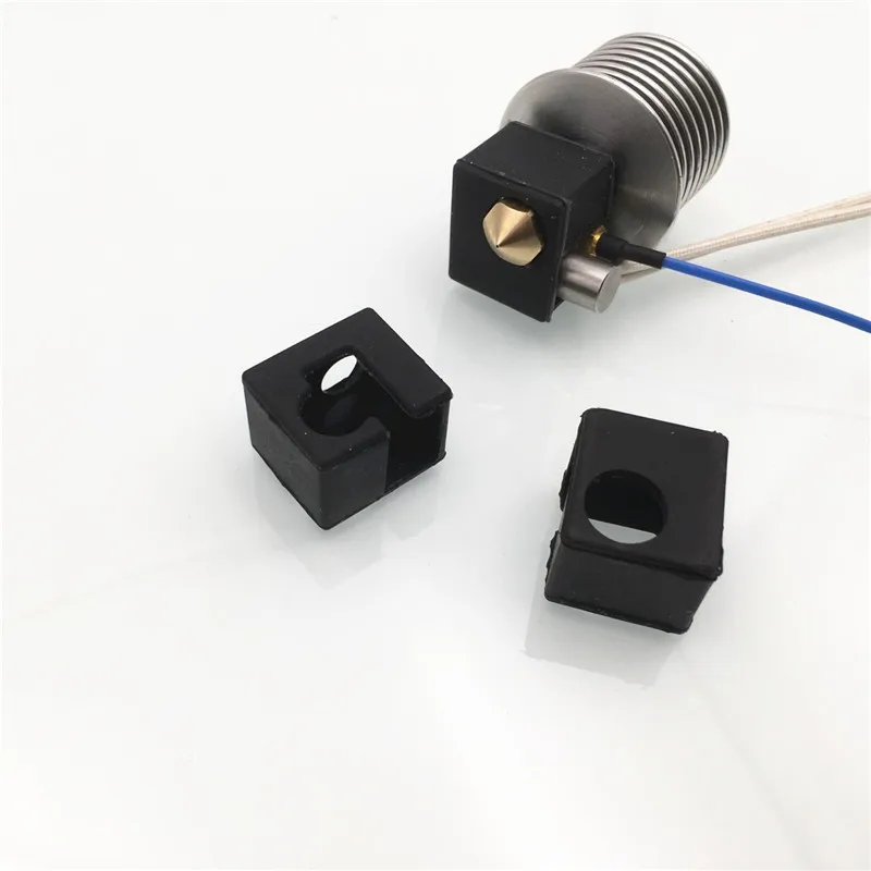 2 шт./лот flashforge finder/guider 3d принтер силиконовые носки высокотемпературный силикон изоляция для flashforge 3d принтера