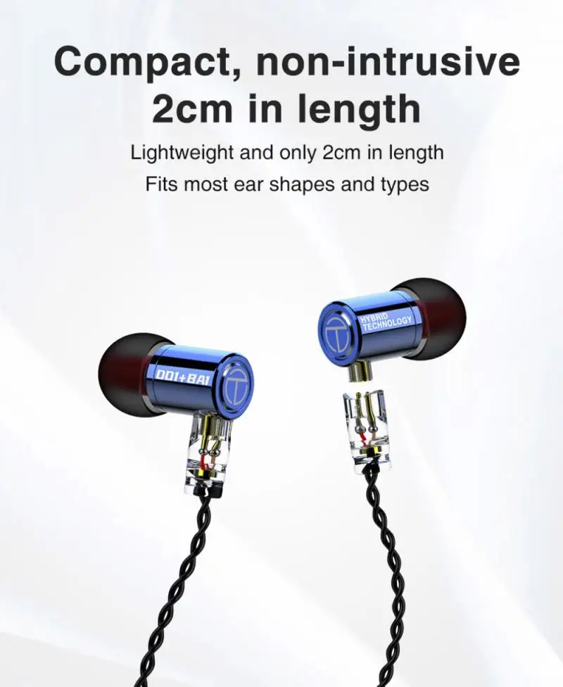 TRN M10 In Ear 3.5mm Straight Plug 
