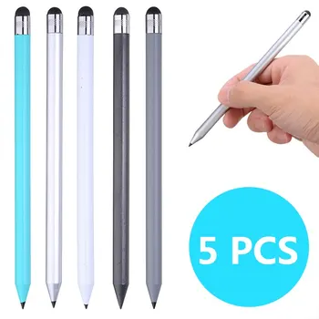 

New Arrival Dual Touch Capacitive Pencil Portable Durable Drawing Touch Screen Pen For Universal Tablet PC Computer
