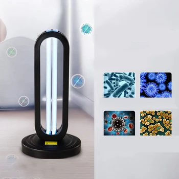 

36W 110V Remote Control Germicidal Light UVC Ozone Sterilizer for Rooms Cabinets Wardrobe New Air Sanitizer Purifier Mar20