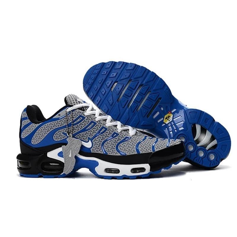 Оригинальные мужские кроссовки для бега Nike TN Air Max Plus, дышащие, анти-скользкие, спортивные кроссовки для улицы, Новое поступление#604133 - Цвет: 604133-102
