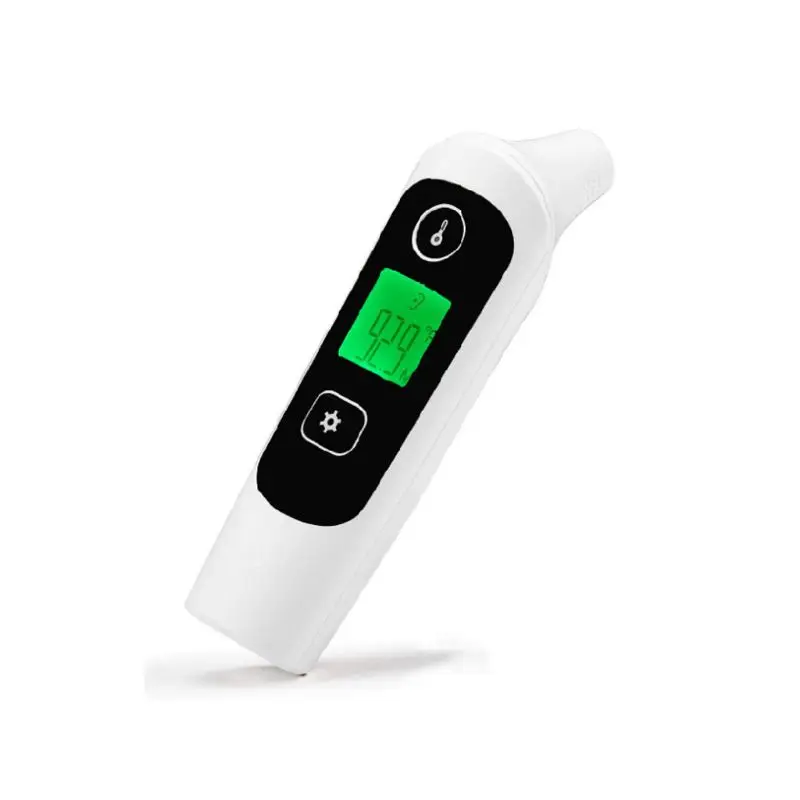 

Digital Infrared Forehead Ear Thermometer for Fever Instant Accurate Reading Measurement LCD 32 Memories Recall Medical for Baby