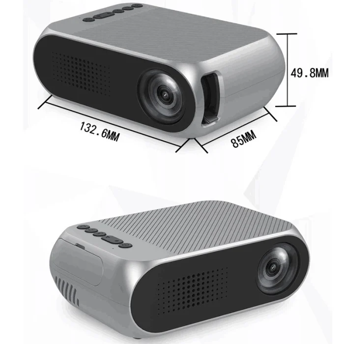 Мини бытовой проектор HD 1080P светодиодный мультимедийный проектор для домашнего кинотеатра LFX-ING
