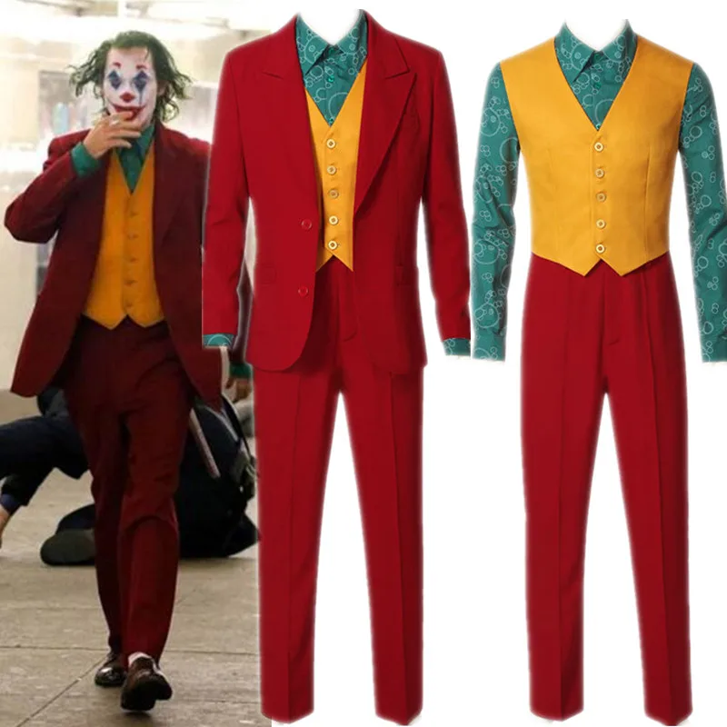 Joker Cosplay, Joker Costume, Joker Cos, Joker, Harley Quinn And Joker,  Joker Wigs,joker Shoes, Joker Jacket, Joker Porps | Joker Joaquin Phoenix  Cos Suit Saint Vida Halloween Stage Cosplay Costume 