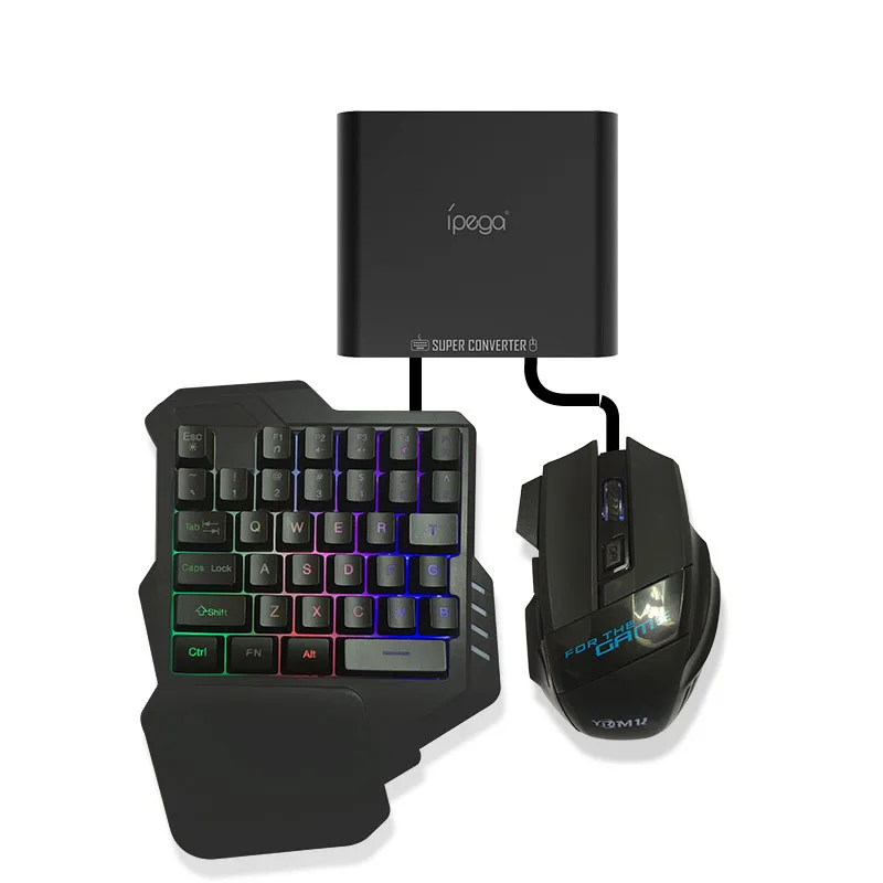  Ipega PG-9116 Bluetooth Keyboard And Mouse Adapter Converter Support FPS Games/RoS/Knives Out/Pubg 