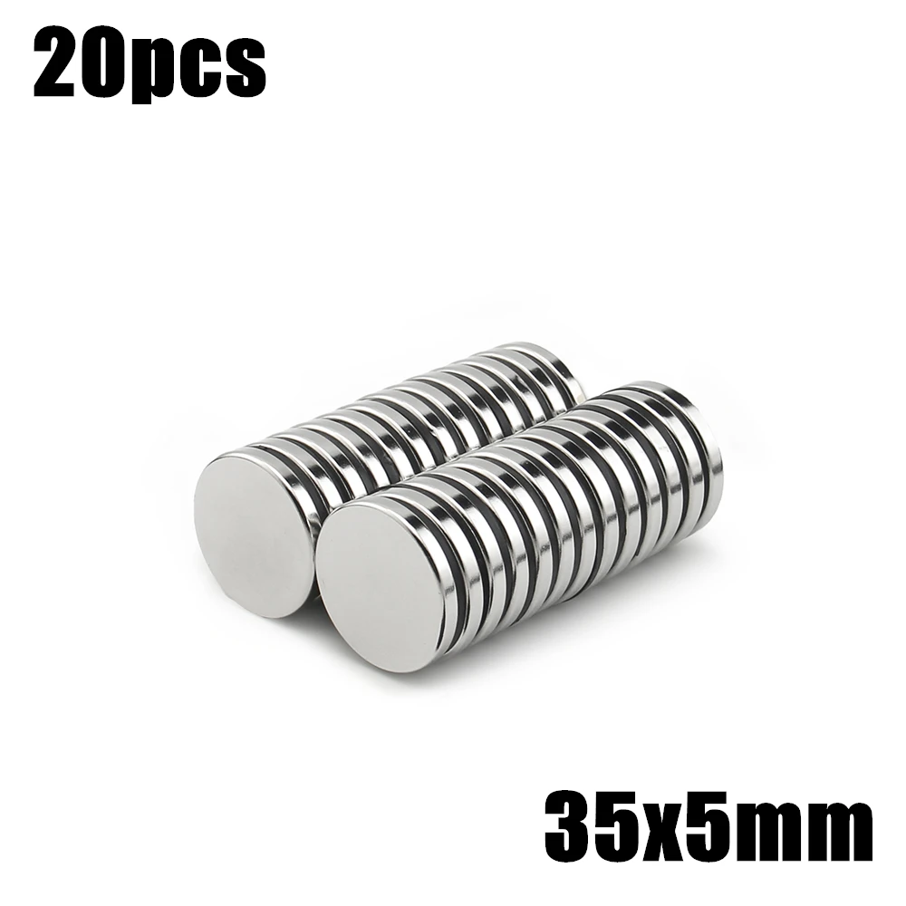 Pack of 1 30mm x 3mm Strong Disc Round NdFeb Neodymium Magnet With 5mm Hole 