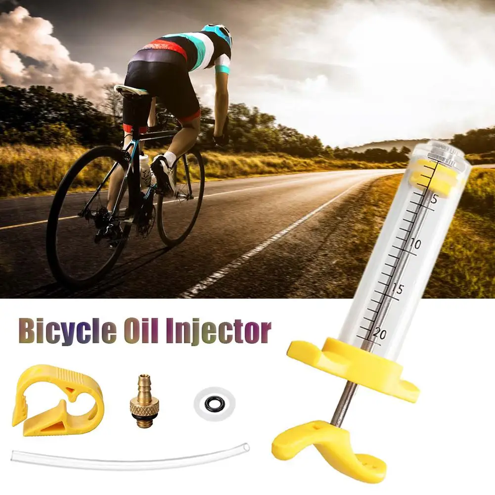 1 шт. оборудование для наполнения велосипедного масла Прозрачный Насос высокого