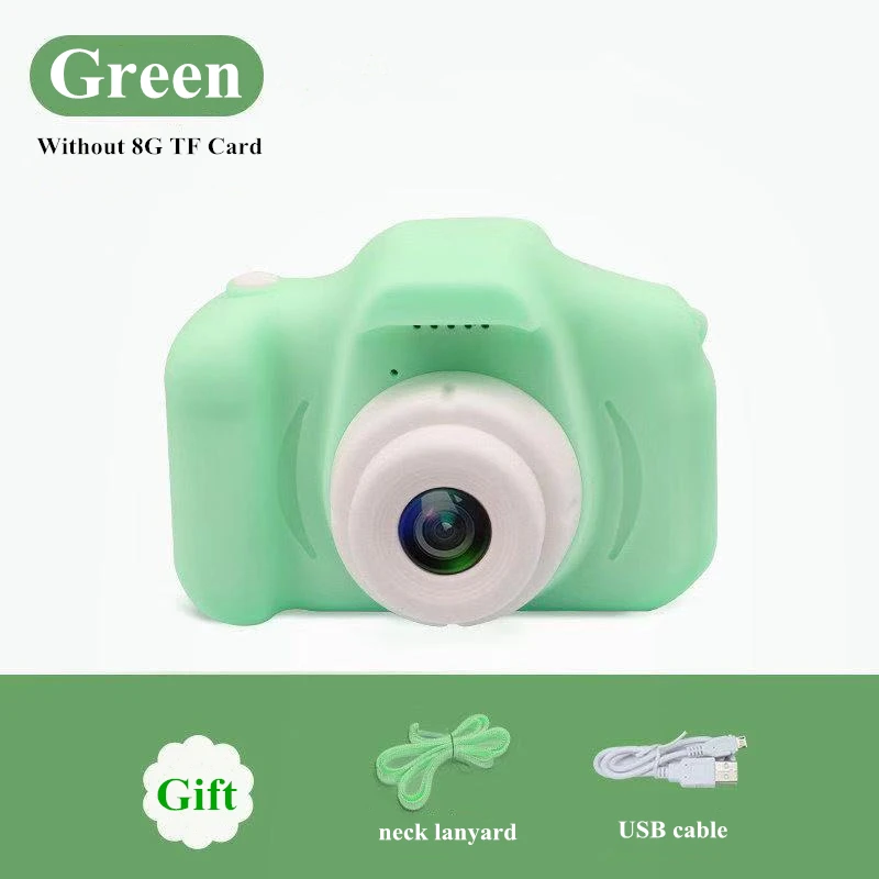 Children Camera Mini Educational Toys For Baby Birthday Gift Auto Focus Kids Digital Camera 1080P Projection Video Camera 