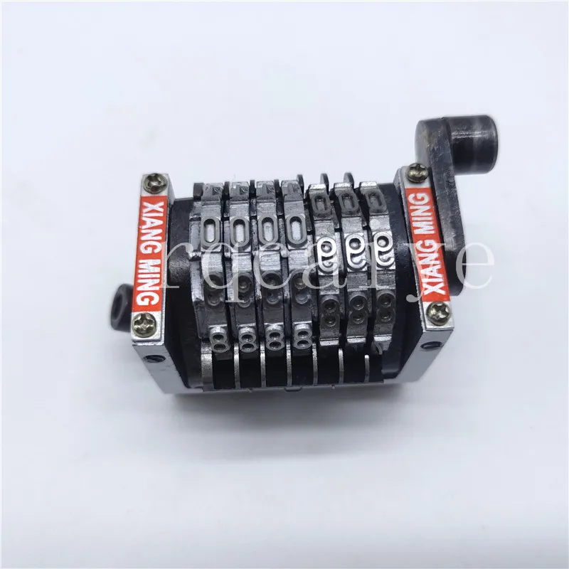 

High Quality GTO46 GTO52 7 Digits Numbering Machine Horizontal Backward 09876...The last three can sink