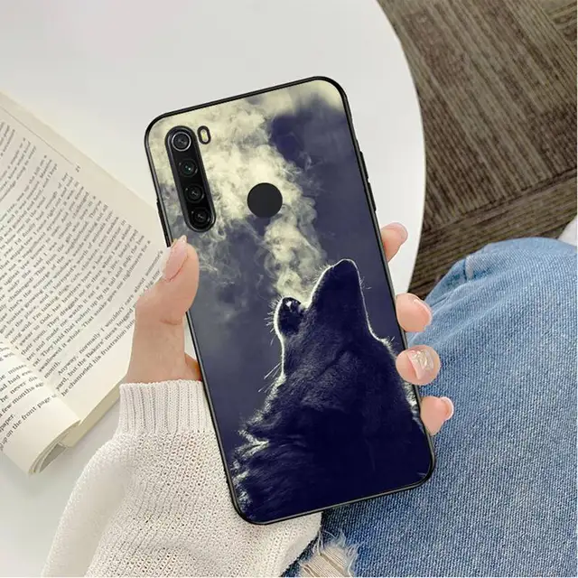 Yinuoda angry wolf face Phone Case for Xiaomi Redmi 4X 7 7A 8 8A 9 9A Note 7 8 8T 9 10 Pro a9