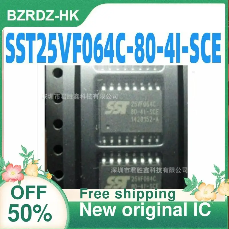 

5 шт., SST25VF064C SST25VF064C-80-4I-SCE новая Оригинальная интегральная схема