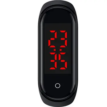 

V8 Body Temperature Smart Bracelet Time And Date Real-Time One-Key Temperature Monitoring Gift Bracelet Neutral