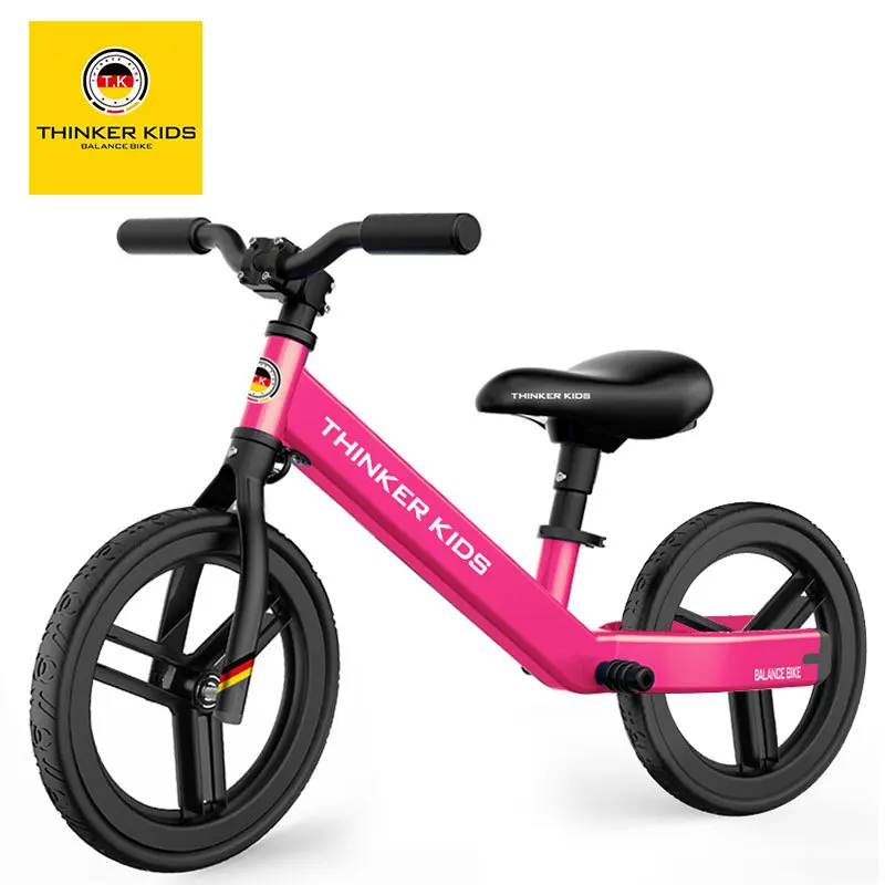 not inflat tires Мини-скутер, безопасный балансировочный велосипед, Untralight, 12 дюймов, без педали, для детей, От 1 до 6 лет, игрушки для верховой езды, велосипед, подарок для детей - Цвет: not inflat tires