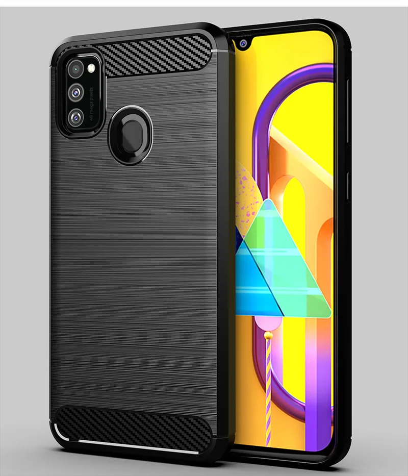 Для samsung Galaxy M30s M40S M60S M80S Чехол для мобильного телефона защитный чехол матовый узор Силиконовый противоударный мягкий чехол