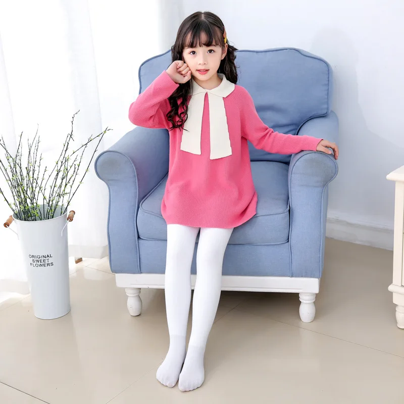 children's tights for girls Kid's pantyhose child stockings ballet warm velvet lined tights kids autumn winter 3/5/6/8 year