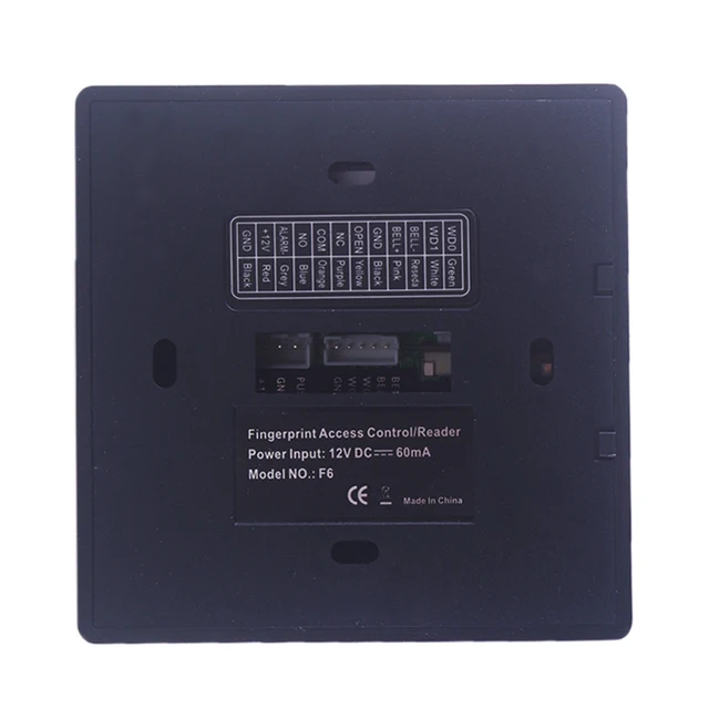 Mini Biometric Fingerprint Access Control Standalone Door Controller Keypad Finger and RFID Card Door Entry Lock 4