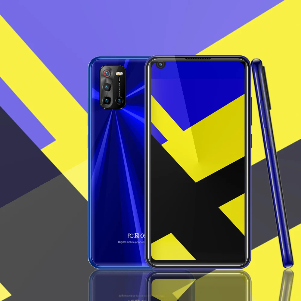 Ram + 64g Desbloqueado Android Face id Smartphones Globais 6.72 Quad Core 13mp Telefones Celulares Frente - Câmera Traseira Celuares 4g Rom 10lite 10 android face id smartphones globais 6.72