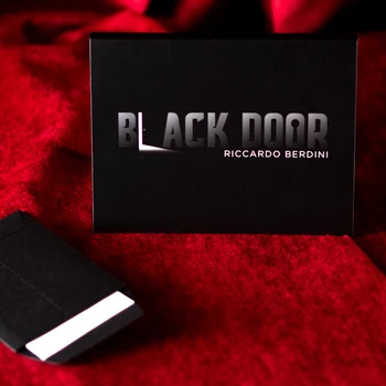 Black Door by Riccardo Berdini (2 Envelopes) close up magic Illusion Mentalism magic tricks illusion,card magie props Gimmicks 1
