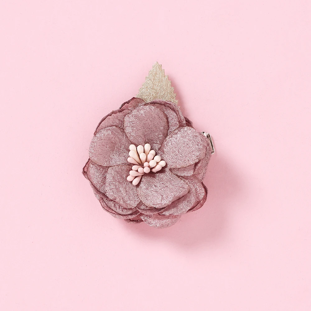 6 шт. нейлоновые повязки для волос с цветочным узором девочек эластичные заколки