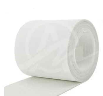 

(can Customized) 2000x100x2mm Industrial Belt PVC White Wear-resistant Transmission Slip Diamond Pattern Lattice Conveyor Belt