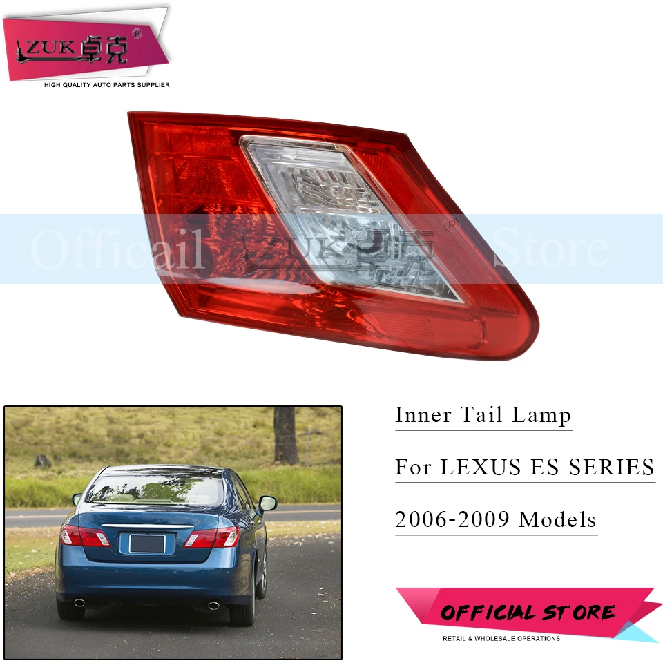 ZUK автомобиля внешний задний светильник Taillamp для LEXUS ES240 ES350 2006 2007 2008 2009 GSV40 внешняя