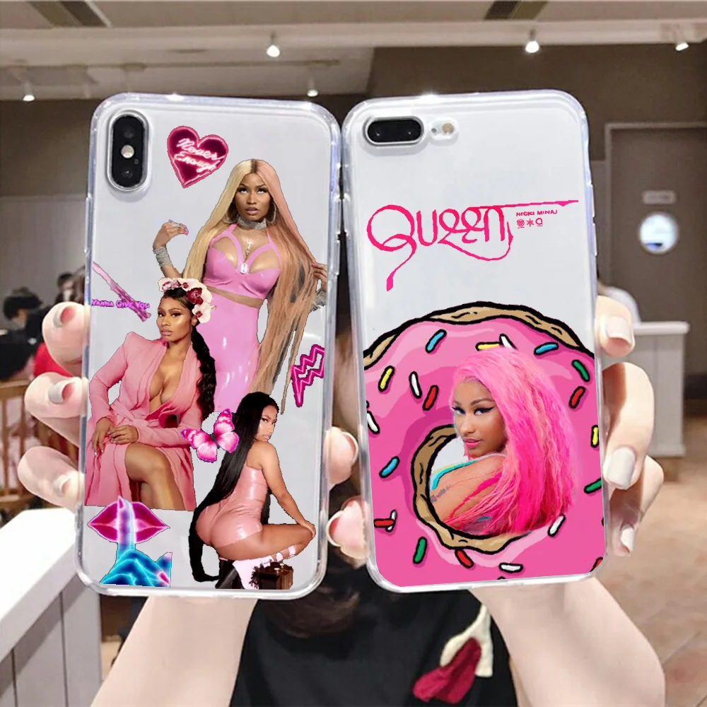 Чехол для телефона Nicki Minaj Singer прозрачный Samsung Galaxy A 3 5 7 8 10 20 21 30 40 50 51 70 71 E S 2016 2018 4G |