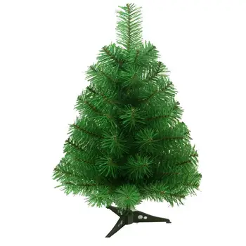 

50cm Artificial Christmas Tree Ornament Christmas Tree With Plastic Stand Holder Base Christmas Decortaion For Home Party Shop