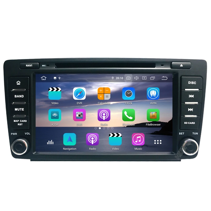 PX6 8 &quotIPS 2din Android 10 Восьмиядерный автомобильный навигатор 4G + 64G DSP Wifi диск Bluetooth для