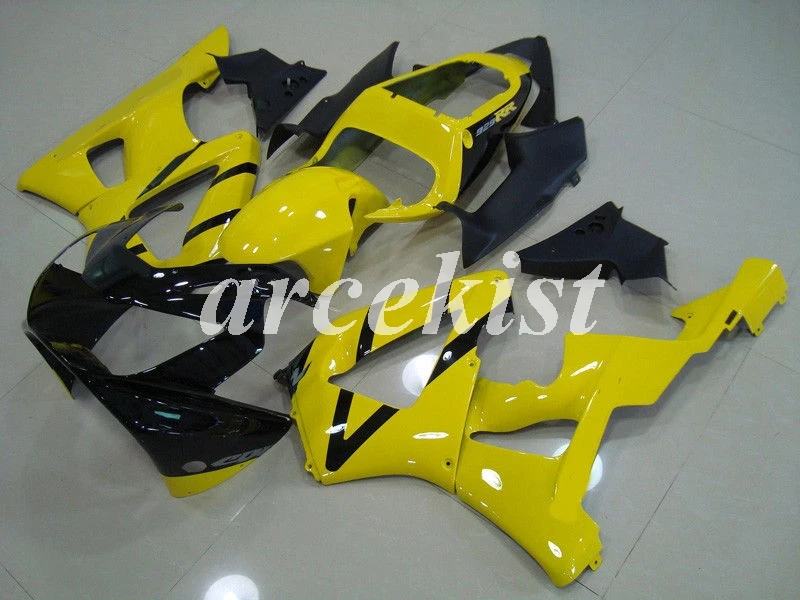 

Injection Mold New ABS Motorcycle Fairings Kit Fit for HONDA CBR900RR CBR929RR 929 00 01 2000 2001 Bodywork set Yellow