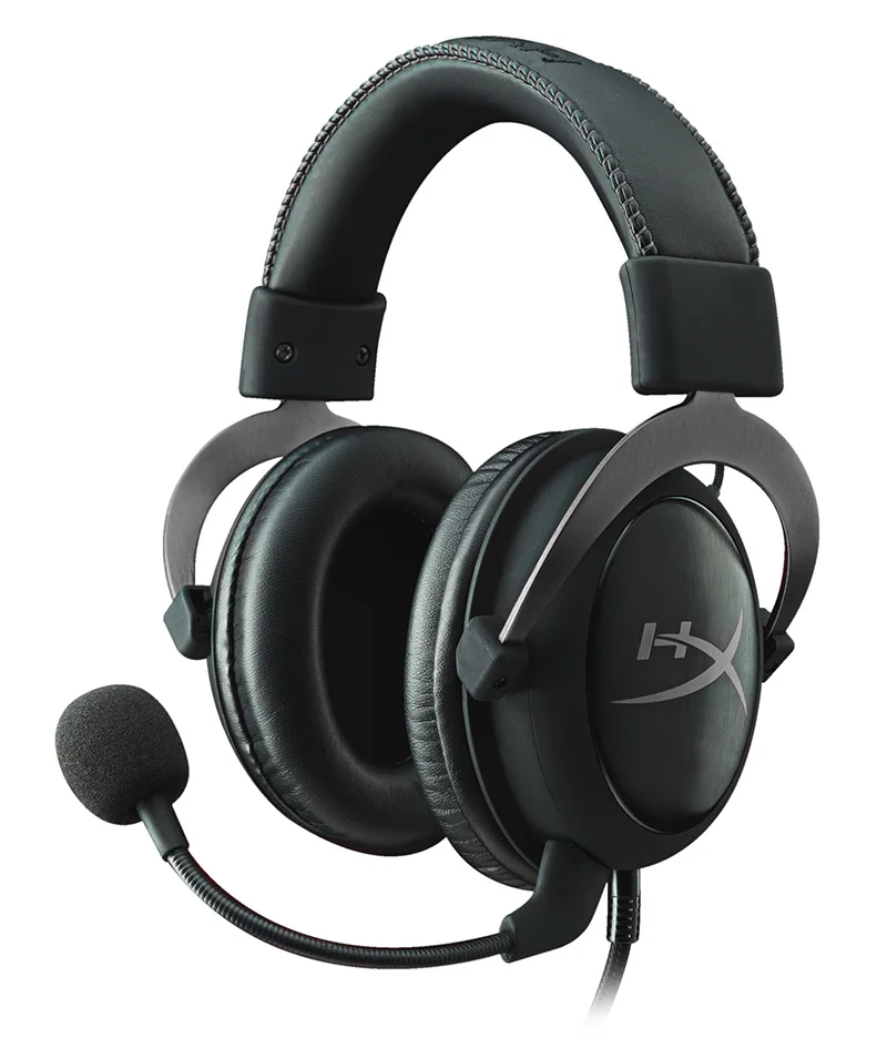 HyperX Cloud II-GM HYPERX Cloud series Alpha Gold Edition core Игровая гарнитура Revolver наушники AMP USB звуковая карта продается отдельно - Цвет: HyperX Cloud II-GM